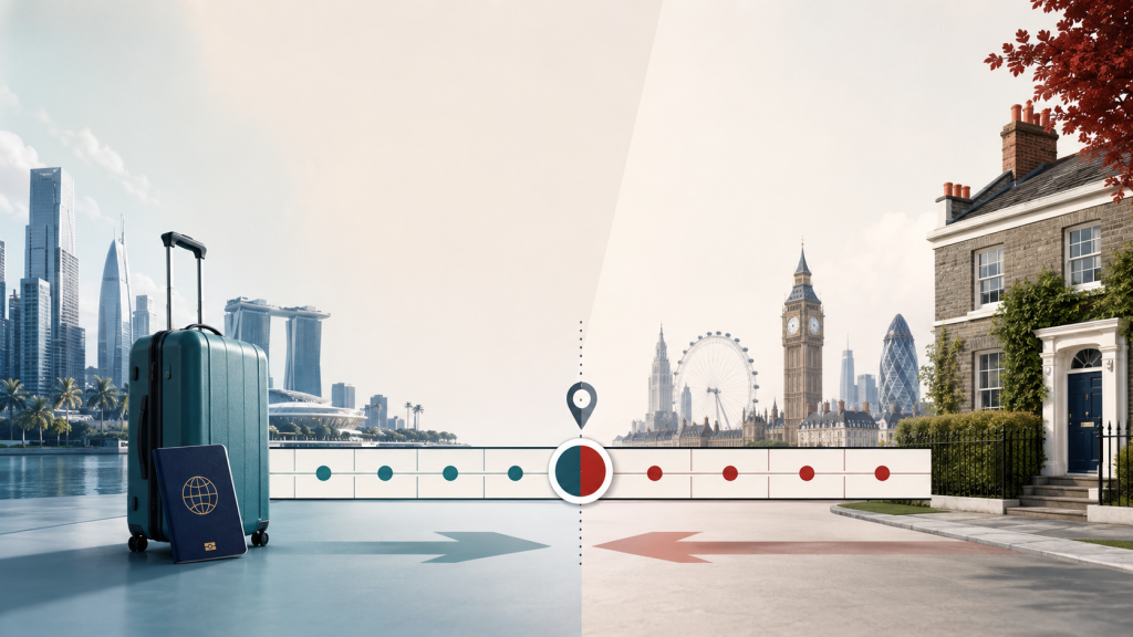 Returning expat reviewing UK tax residency dates and Split Year Treatment rules